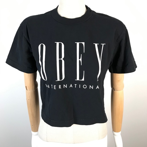 Obey Tops - Obey crop top tee